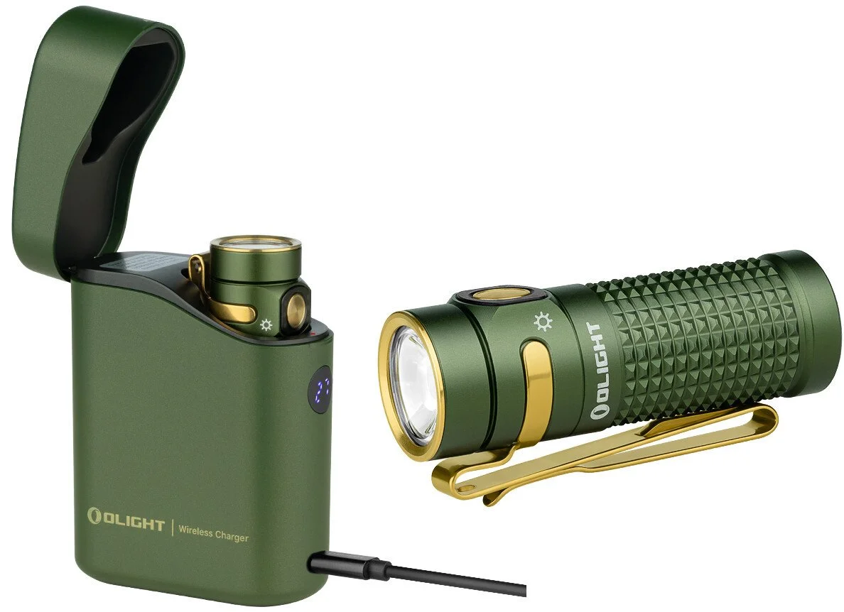 LIMITED EDITION - Olight I3T EOS Titanium Damascus — THE KING OF CAMO